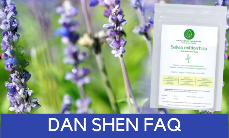 Red Sage Extract FAQ - Dan Shen FAQ - Dan Shen Sold by Linden Botanicals