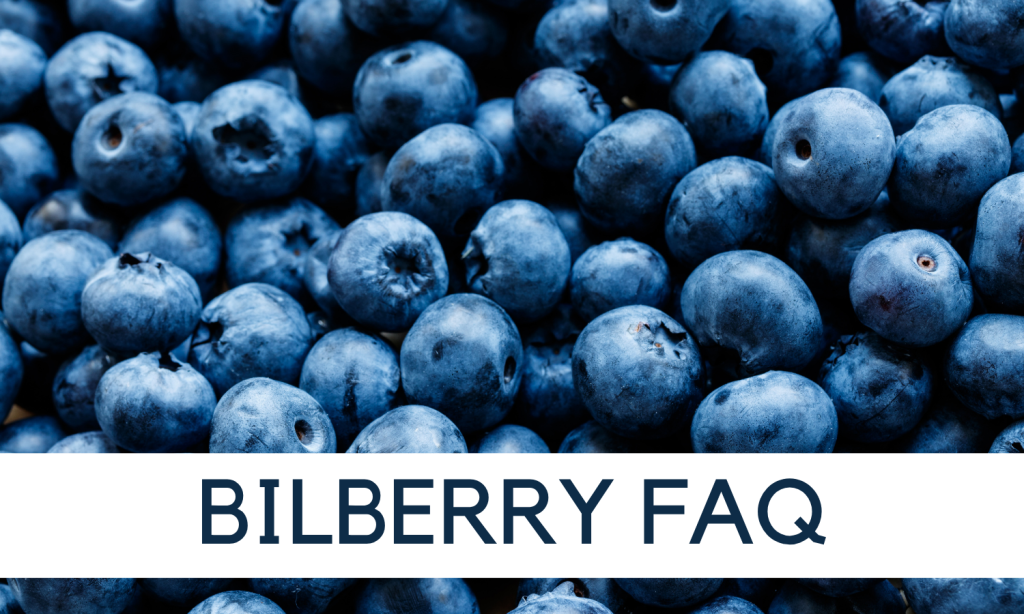 Bilberry - Vaccinium uliginosum FAQ - Sold by Linden Botanicals